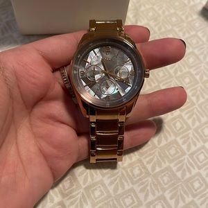 Rose Gold Fossil Watch